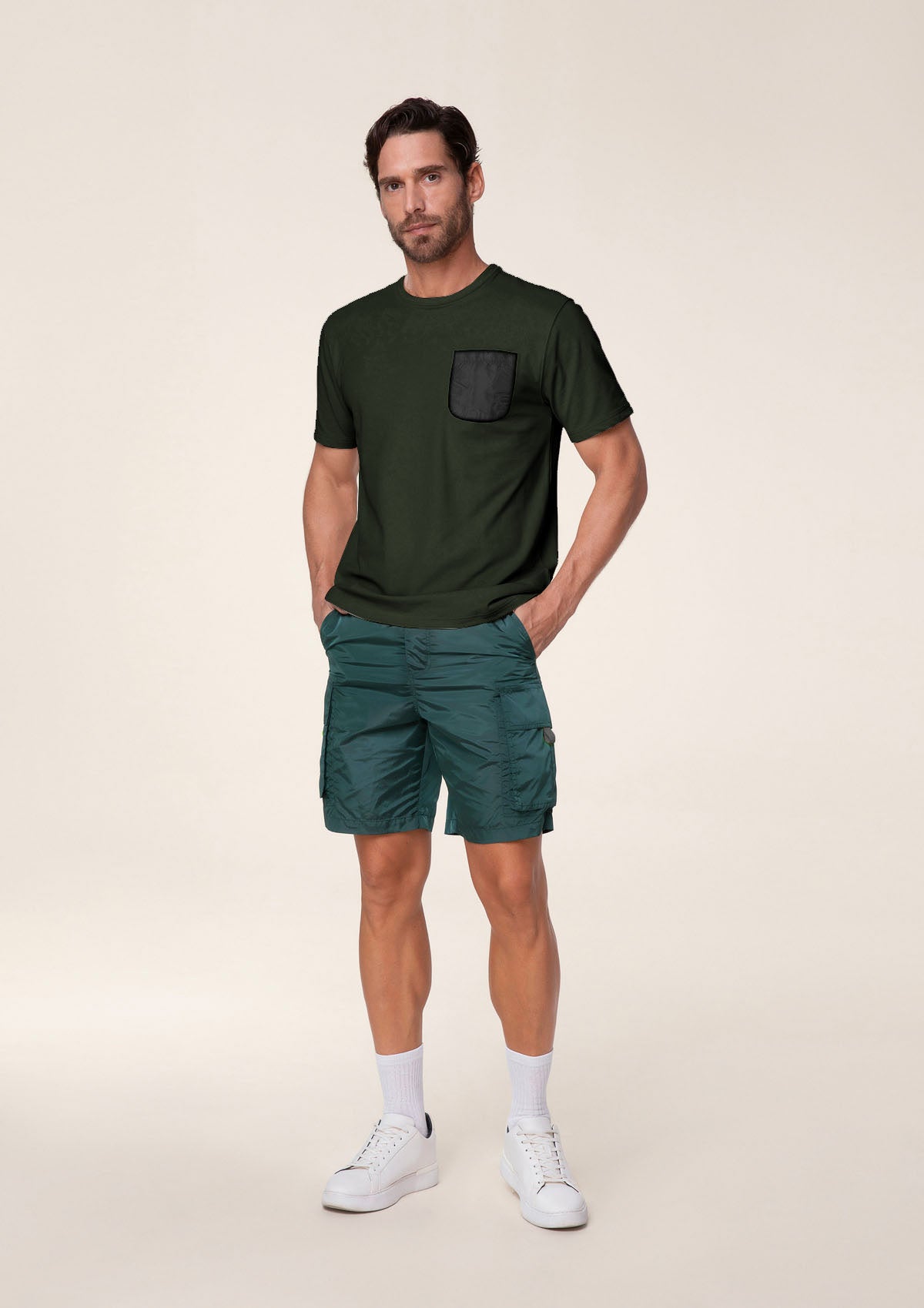 T-shirt με τσέπη