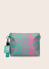 Reversible Spotted Clutch -Beutel
