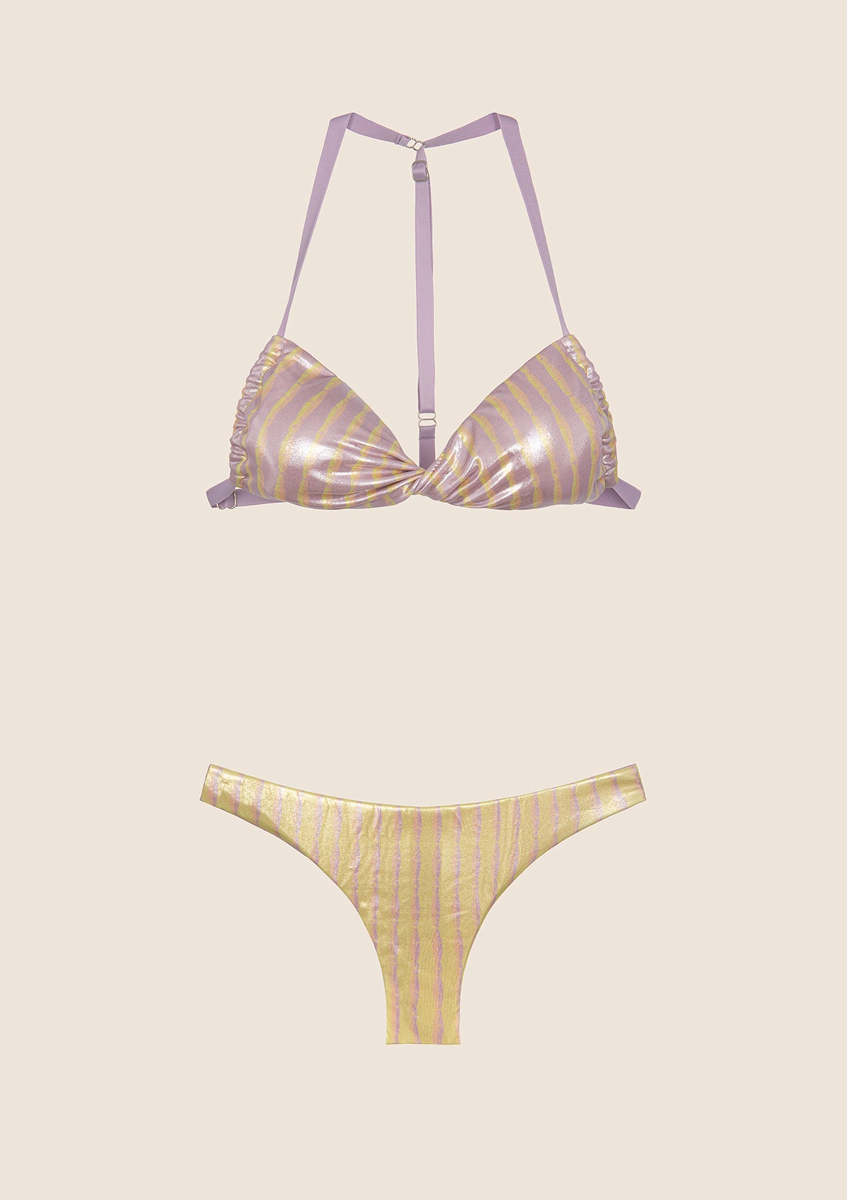 Frau Bikini F**K Band mit Slip Brasilianer feste Fantasie 0121-X37