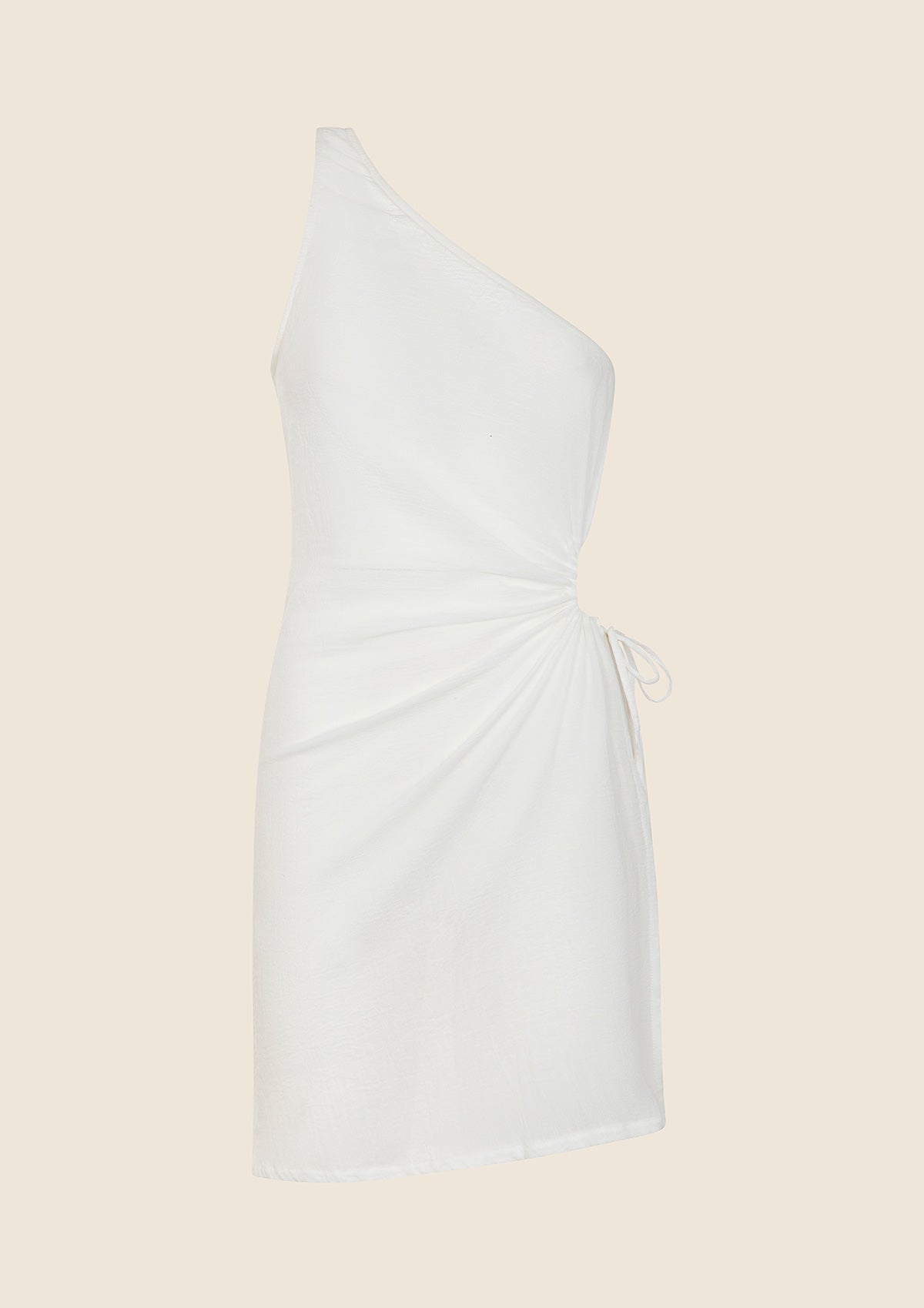 Image of Γυναίκα σύντομο φόρεμα F**K Λευκό 0306-WH