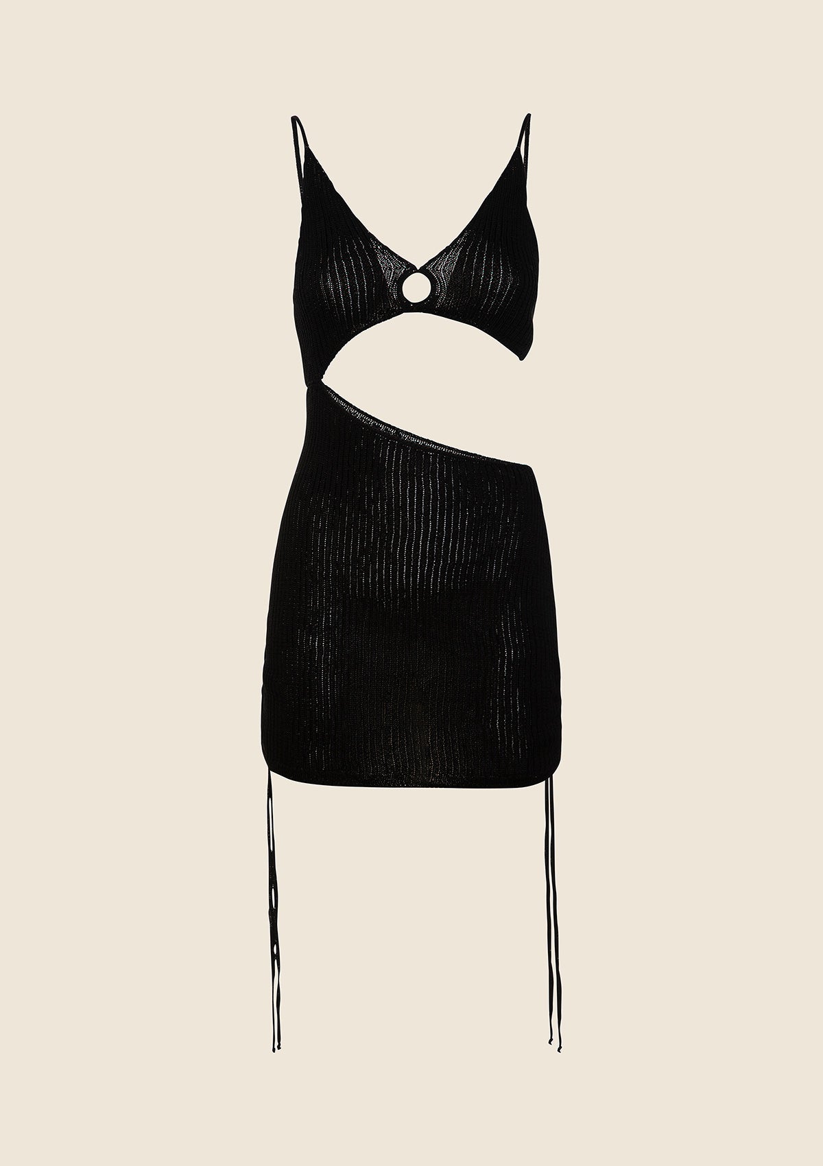 Image of Vestito Corto Donna F**K Nero 0436-BK