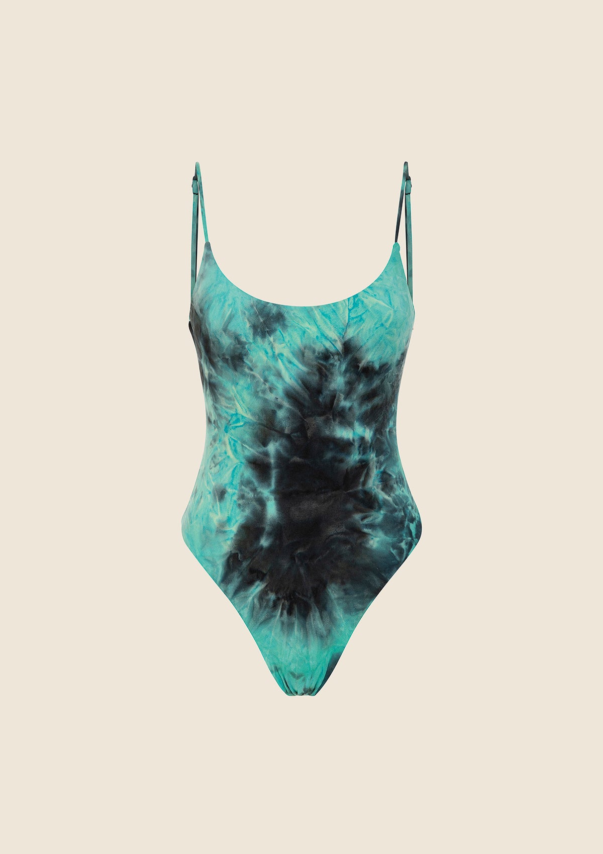 Image of Monokini Donna F**K Verde Acqua 0505-AQ