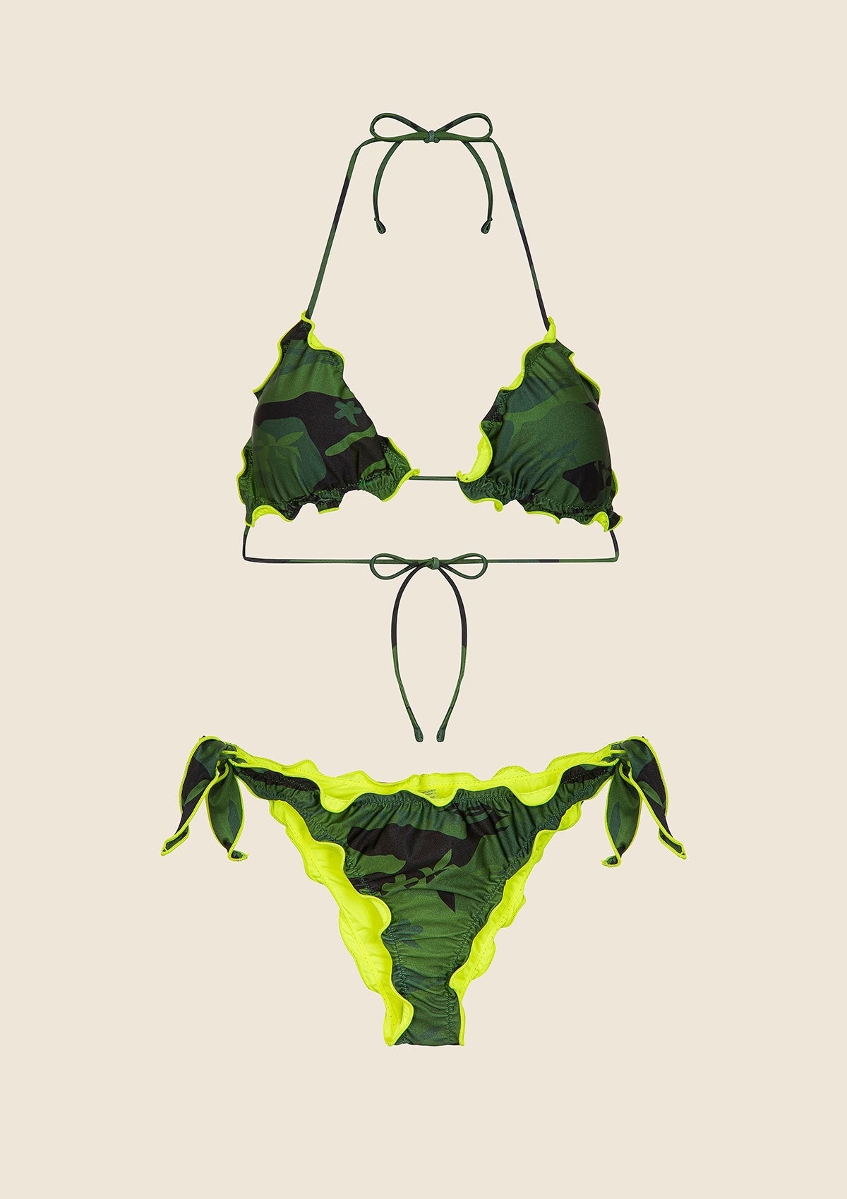 Image of Bikini femme F**K Triangle avec Slip Fantasme réglable 0520-x22