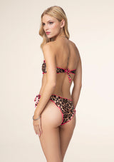 Bikini Donna F**K Fascia con Slip Regolabile Fantasia 0521-X23