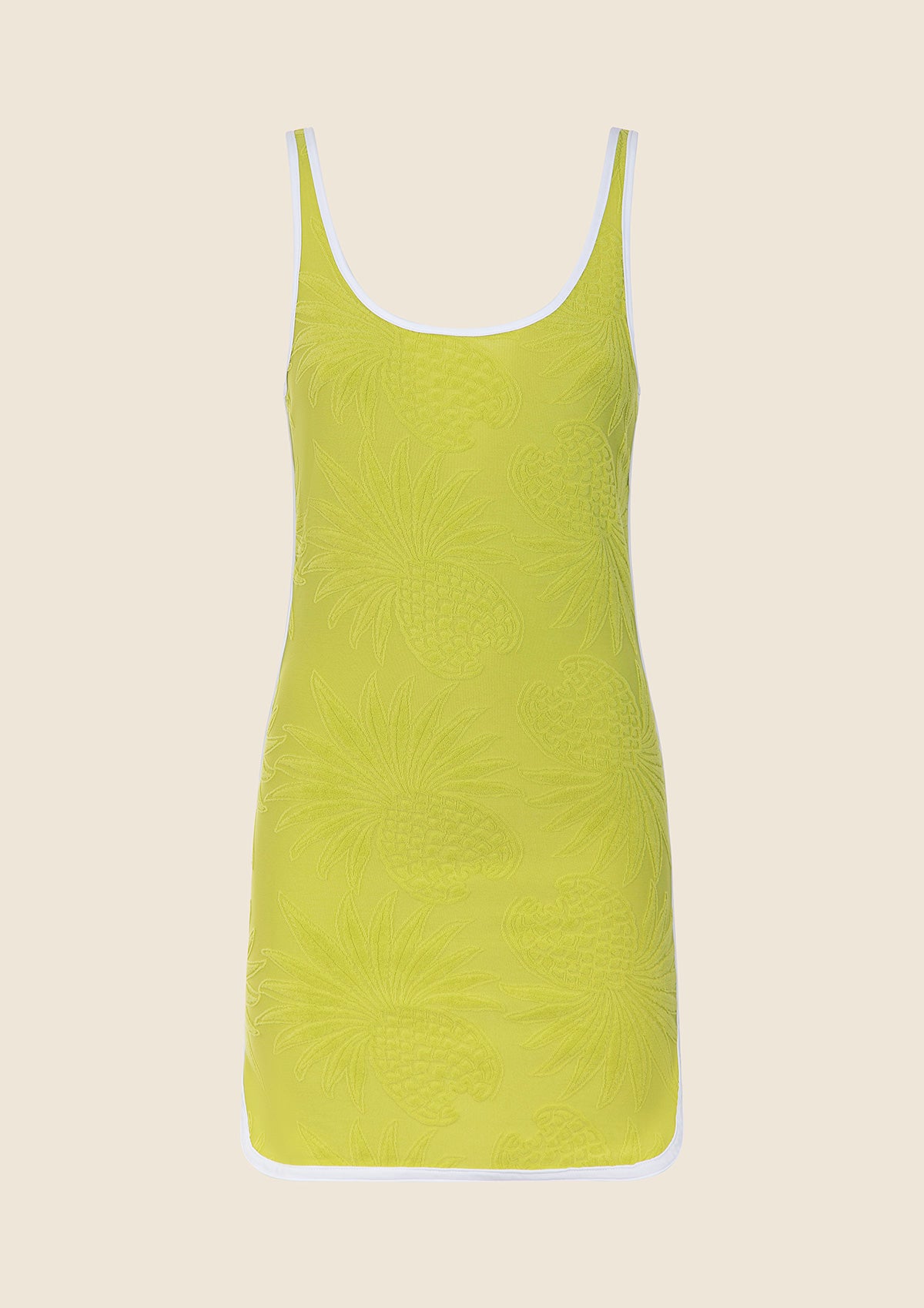 Image of Vestito Corto Donna F**K Verde 0608-GN