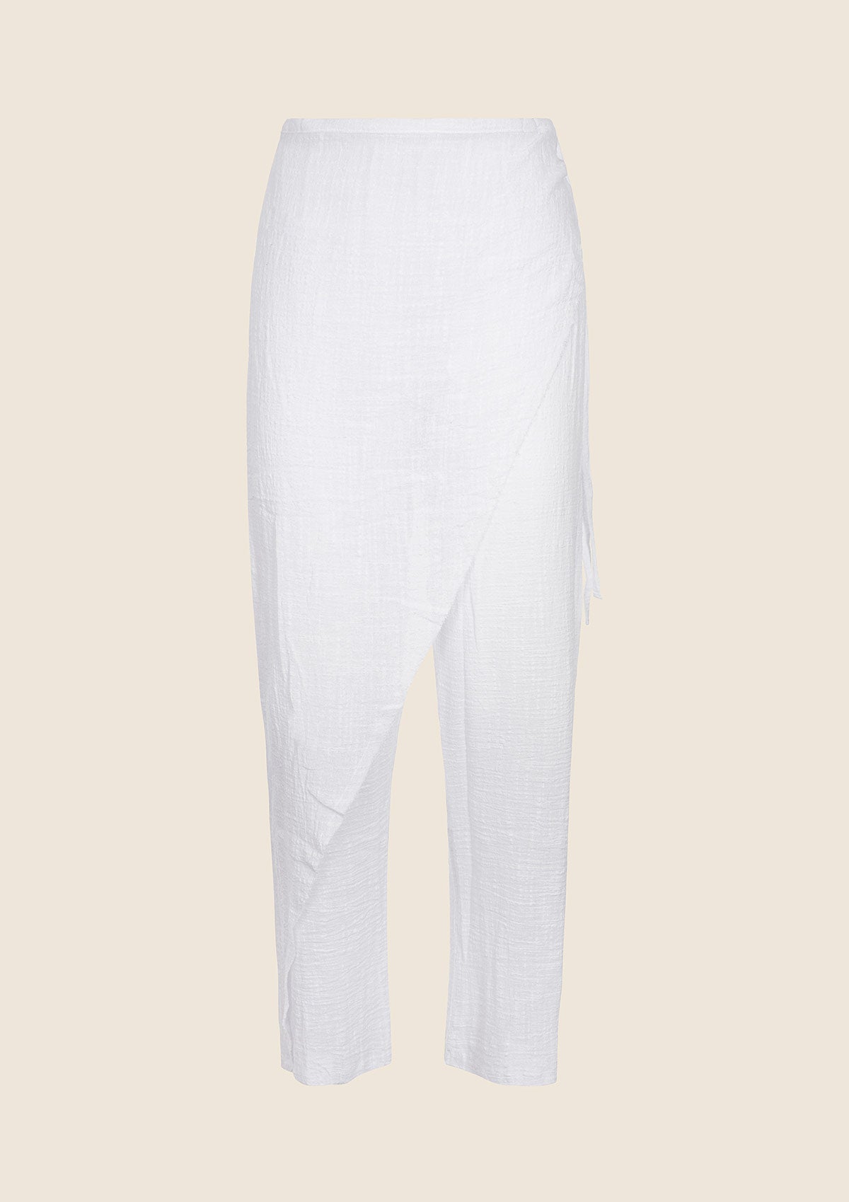 Pantallonat e grave f ** k të bardhë 0758-wh