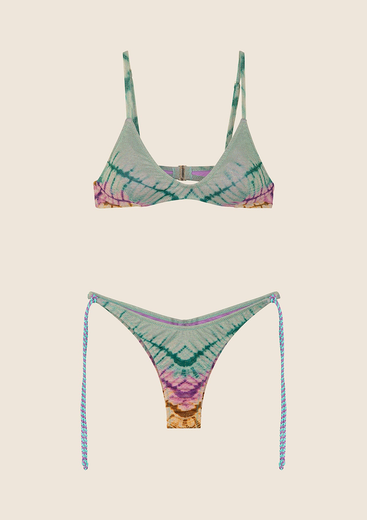 Image of Kobieta bikini F**K Top z Slip Regulowana amerykańska fantazja 0921-x10