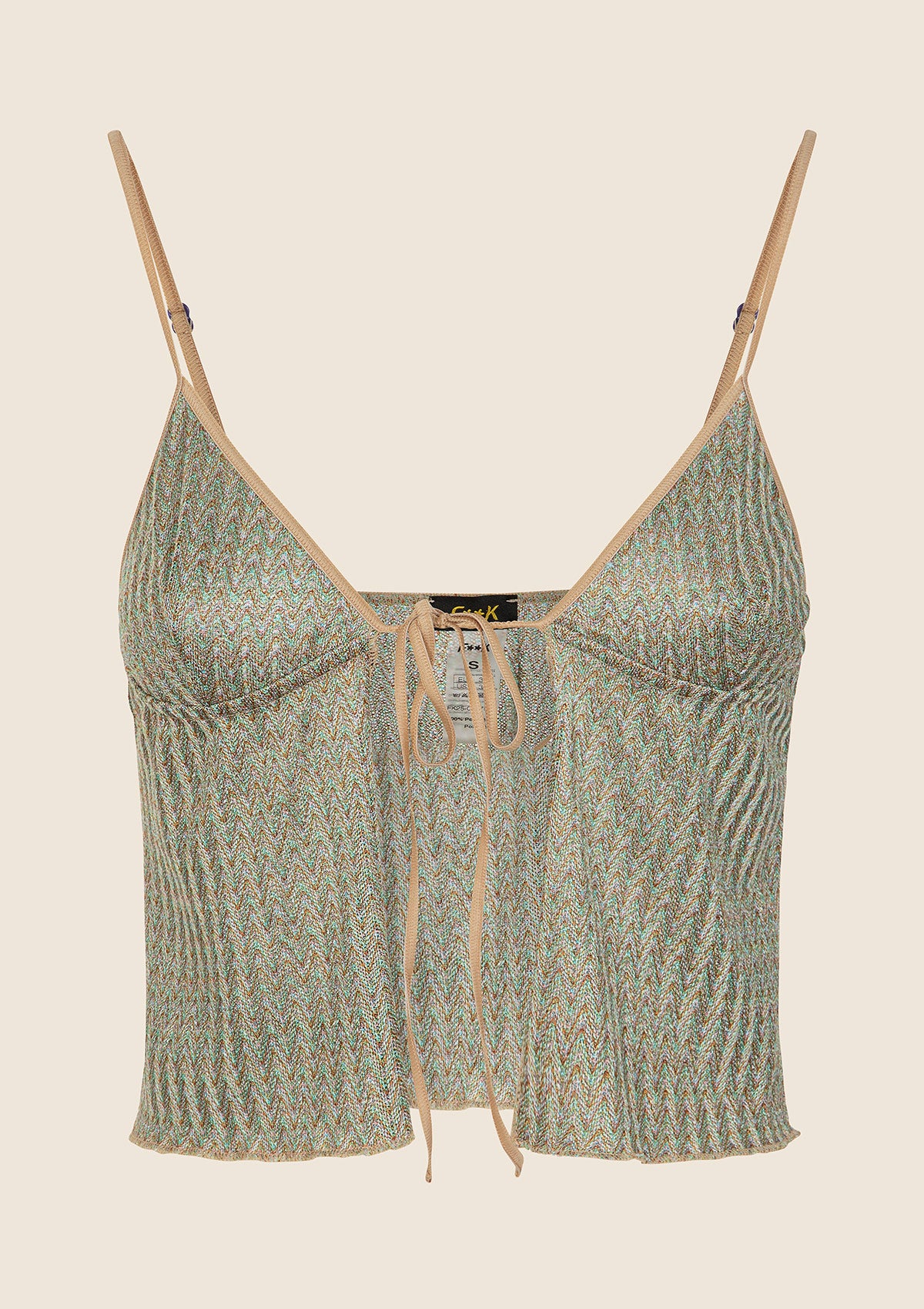 Gratë e topit të lartë f ** k multicolor 0947-MC