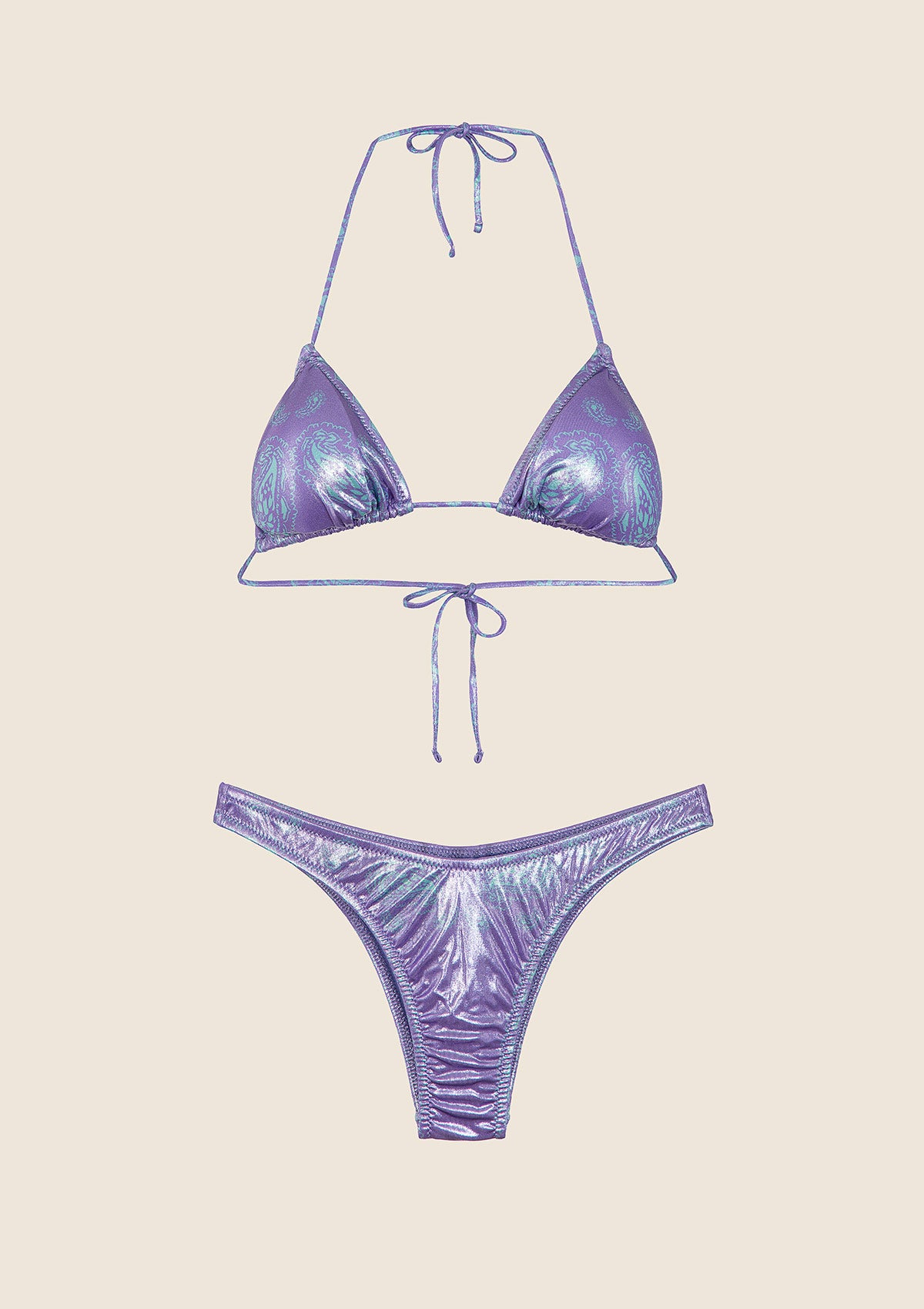 Image of Bikini femme F**K Triangle avec Slip American Fixed Fantasy 1030-X53