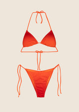 Bikini Donna F**K Triangolo con Slip Regolabile Degradè 1150-X45