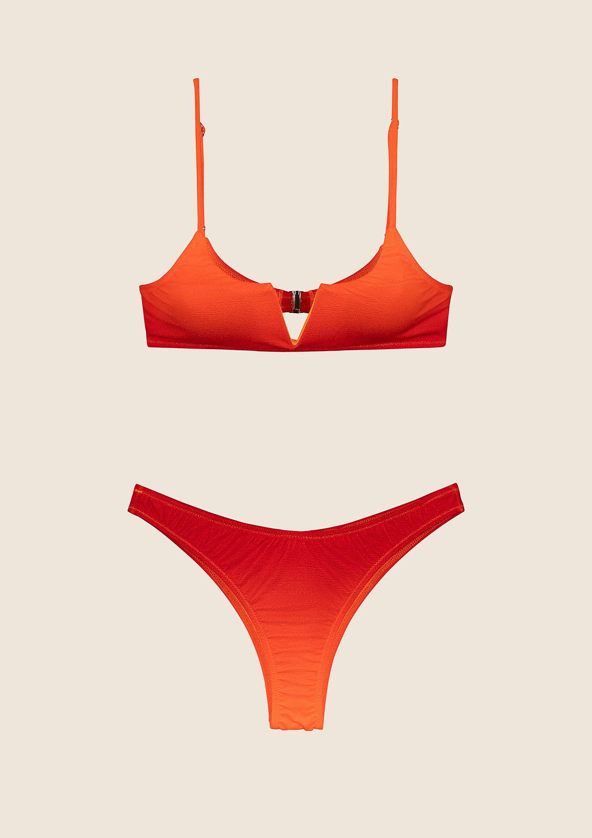 Image of Bikini Donna F**K Fascia V con Slip Americano Fisso Degradè 1152-X45