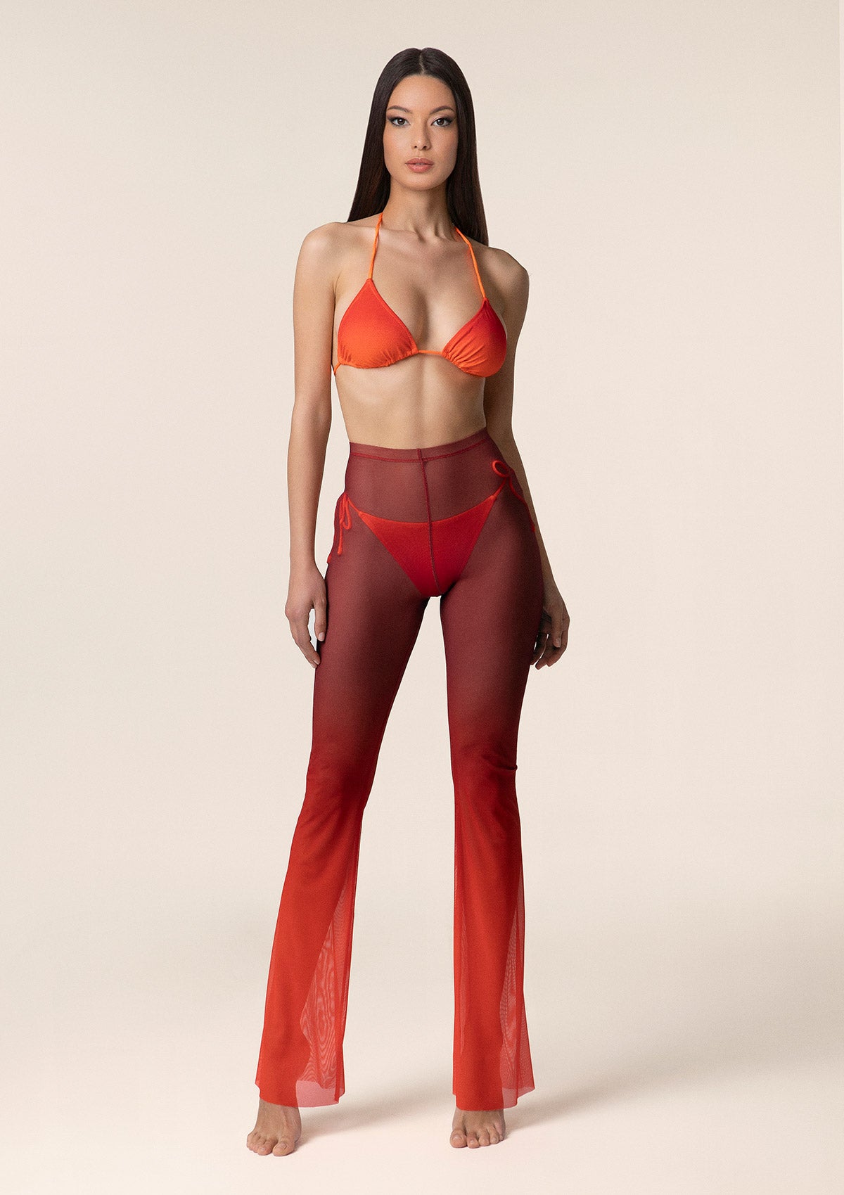 Pantalone zampa Donna F**K Degradè 1160-X45