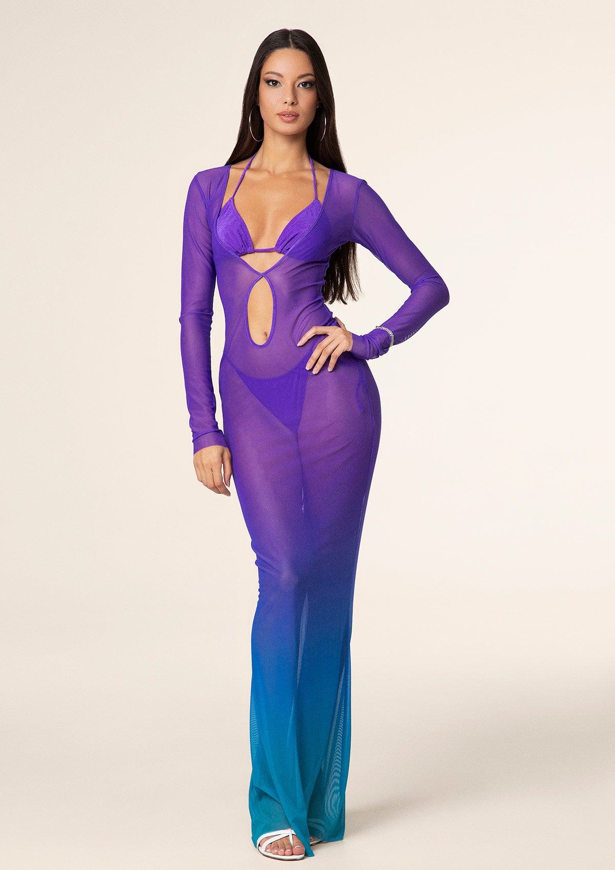 Duga ženska haljina F**K Degralè 1162-X46