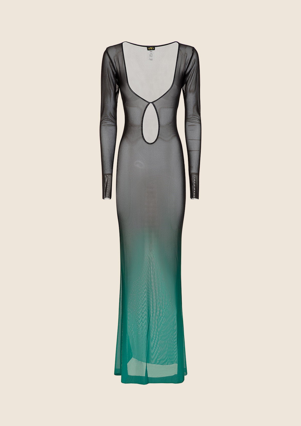 Image of Veshja e gruas së gjatë F ** K Degradè 1162-X47