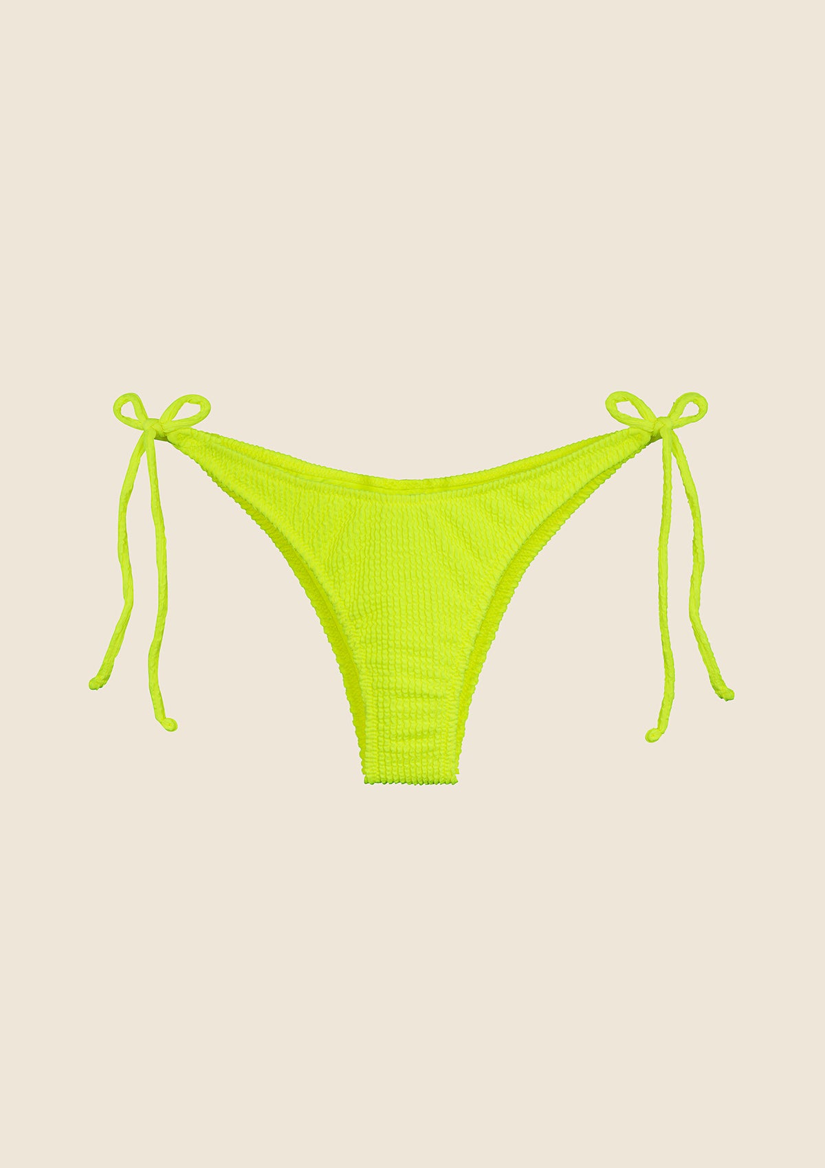 Slip Americano Regolabile Donna F**K Giallo Fluo 1220-FY