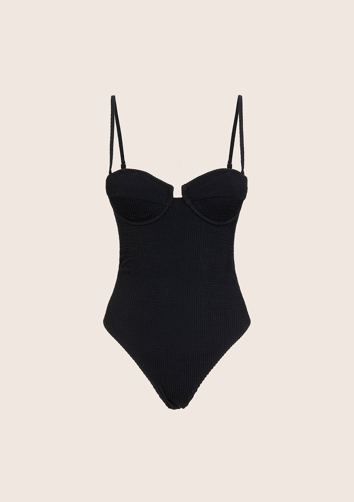 Image of Monokini con Ferretto Donna F**K Nero 1240-BK