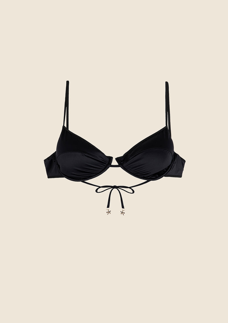 Reggiseno con Ferretto Donna F**K Nero 1300-BK