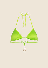 Triangolo Regolabile Donna F**K Verde Fluo 1301-FG