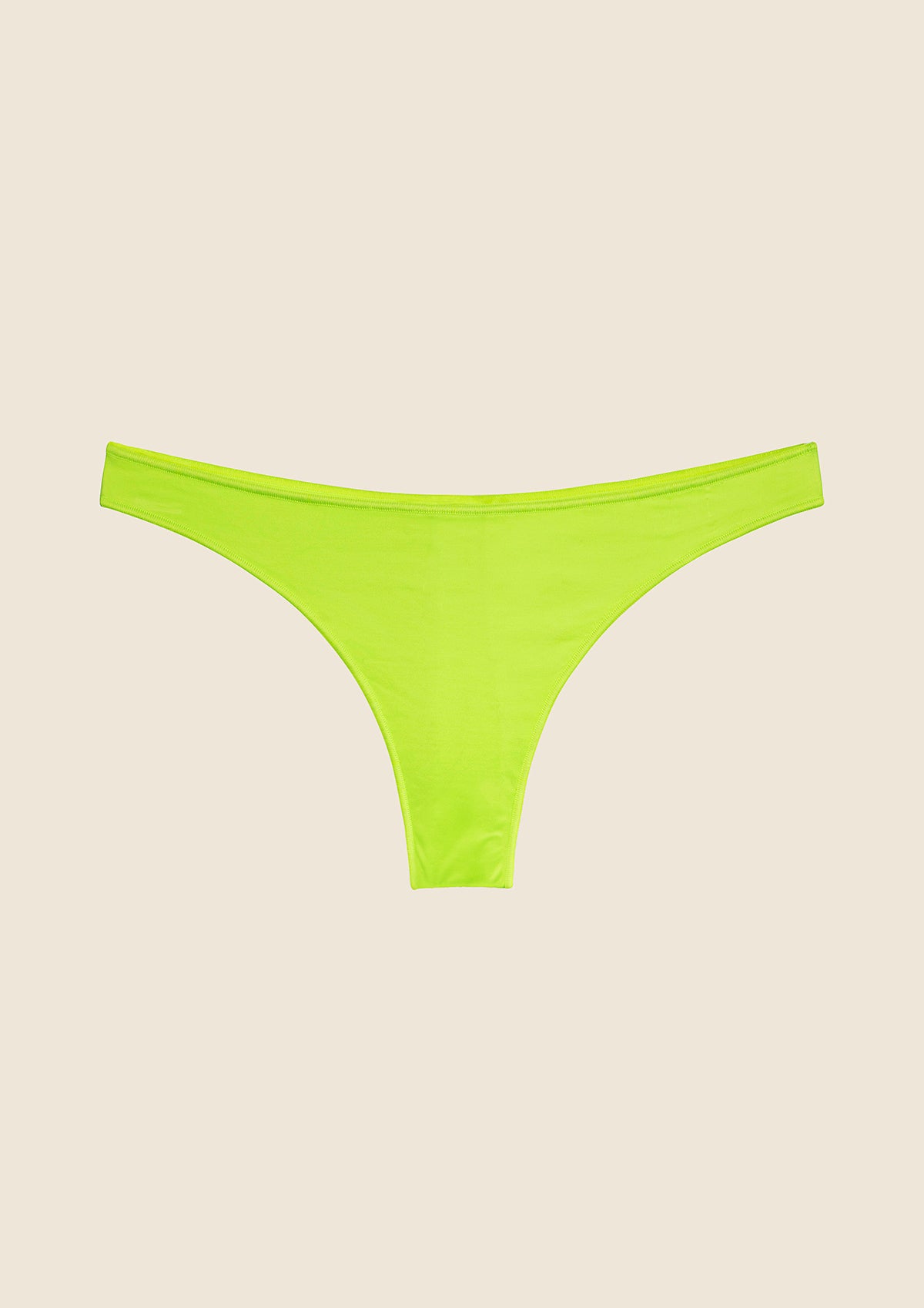 Slip Brasiliano Fisso Donna F**K Verde Fluo 1311-FG
