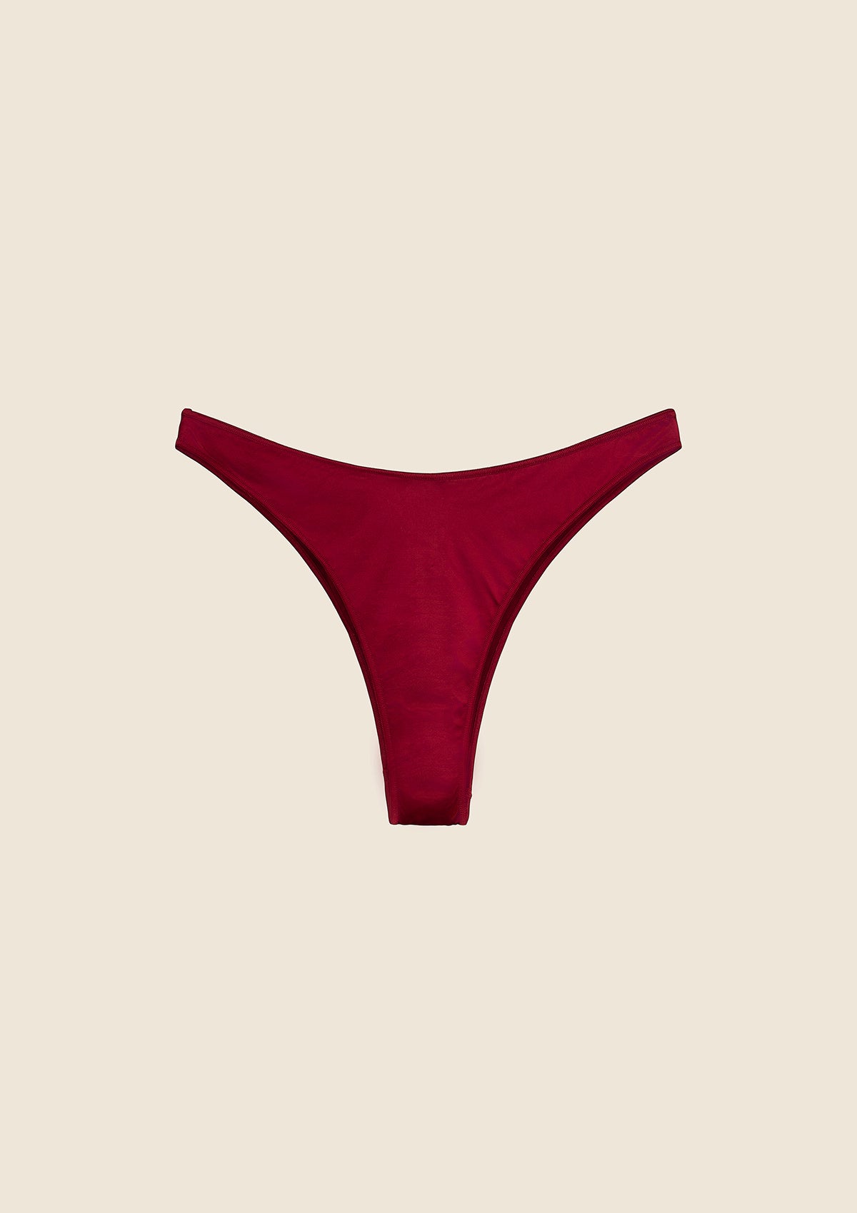 Image of Slip Femme américaine fixe F**K Bordeaux 1313-BD
