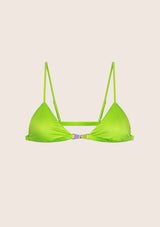 Triangolo Donna F**K Verde Fluo 1330-FG