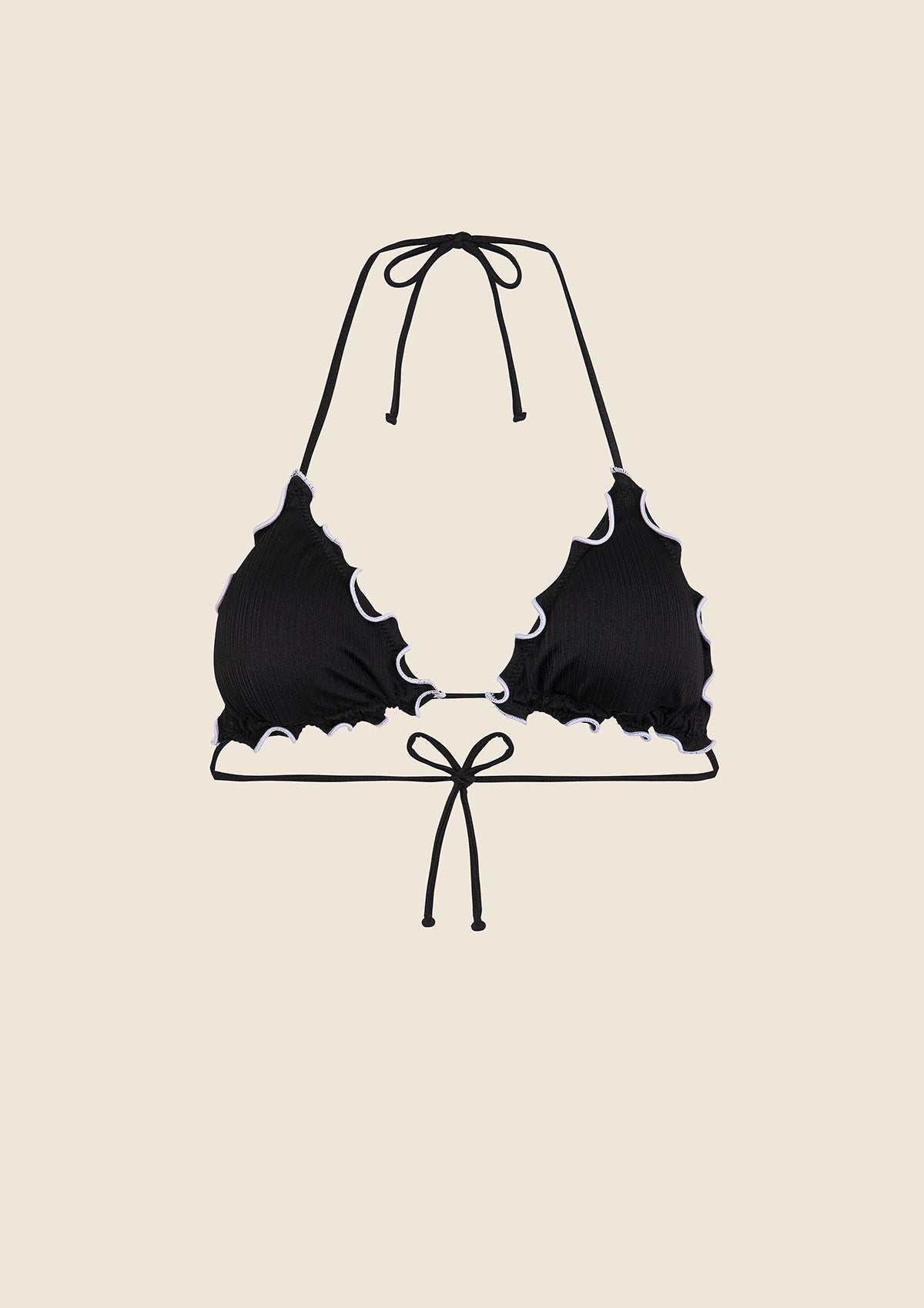 Triangolo regolabile Donna F**K Nero 1920-BK