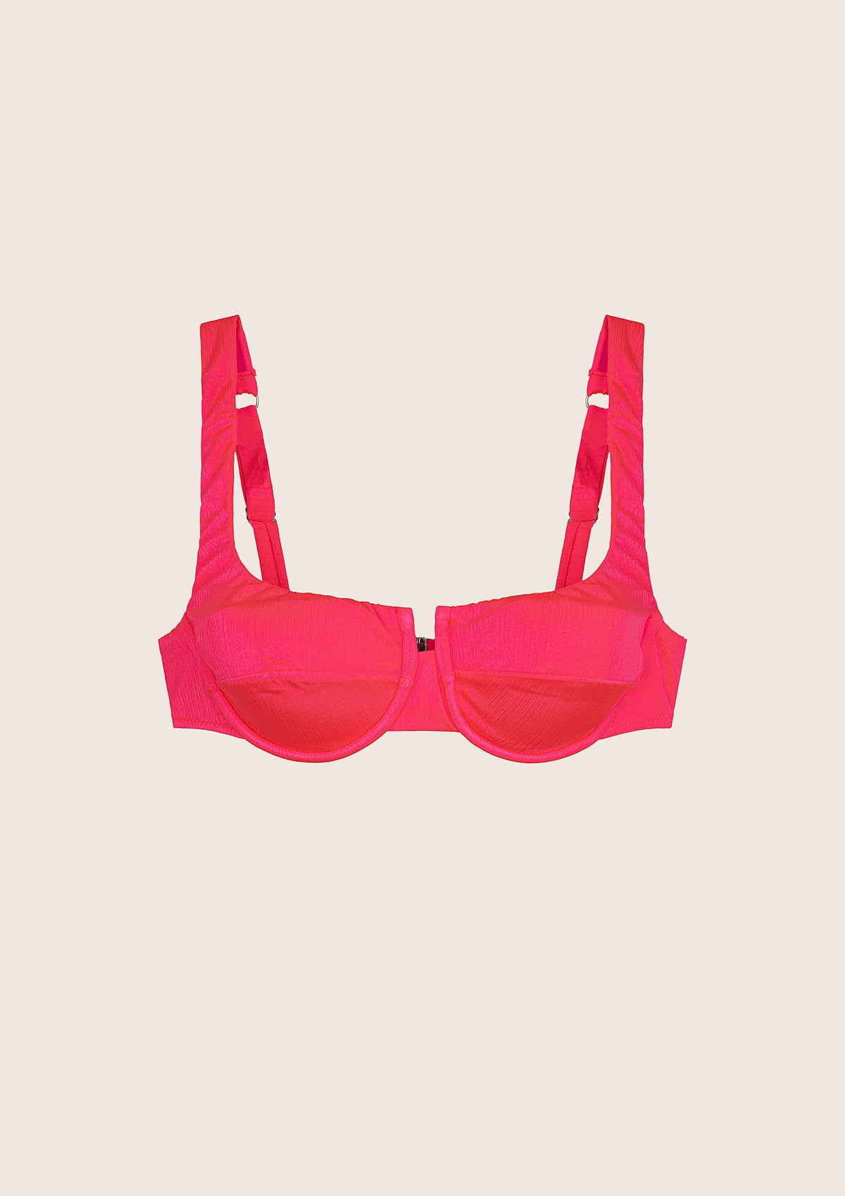 Image of Reggiseno con Ferretto Donna F**K Fucsia Fluo 1923-FF