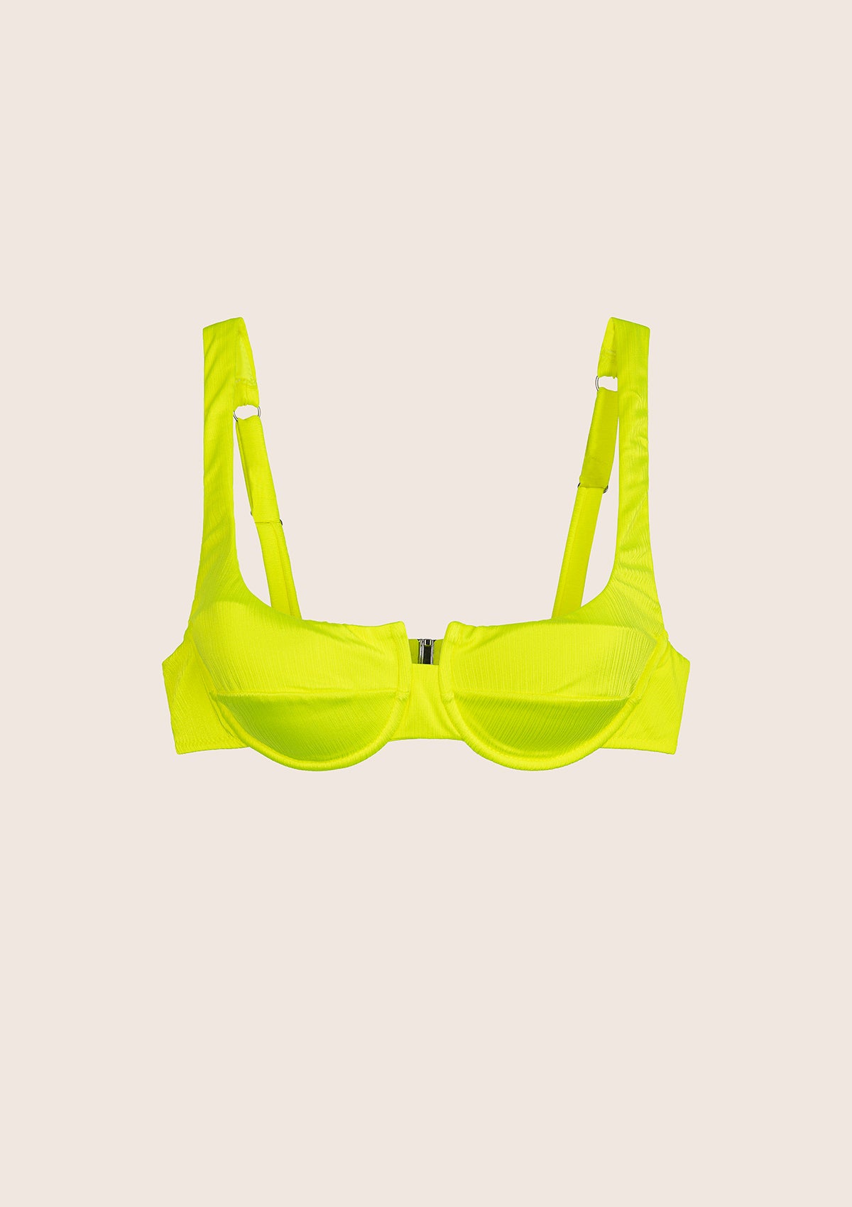 Image of Reggiseno con Ferretto Donna F**K Giallo Fluo 1923-FY