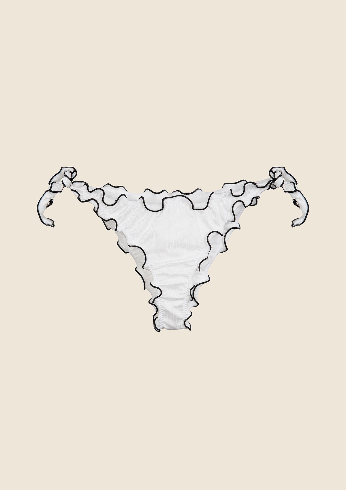 Slip regolabile Donna F**K Bianco 1925-WH