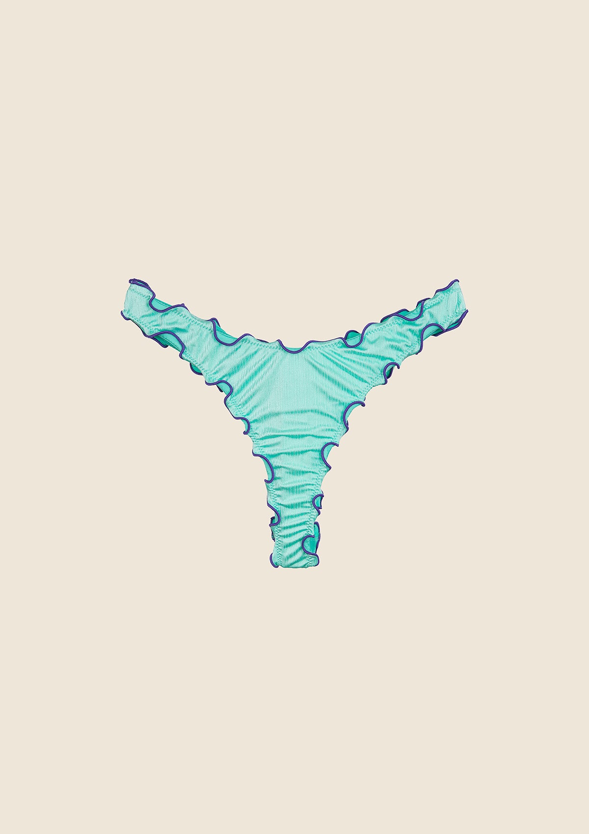 Image of Slip Americano Donna F**K Verde Acqua 1926-AQ