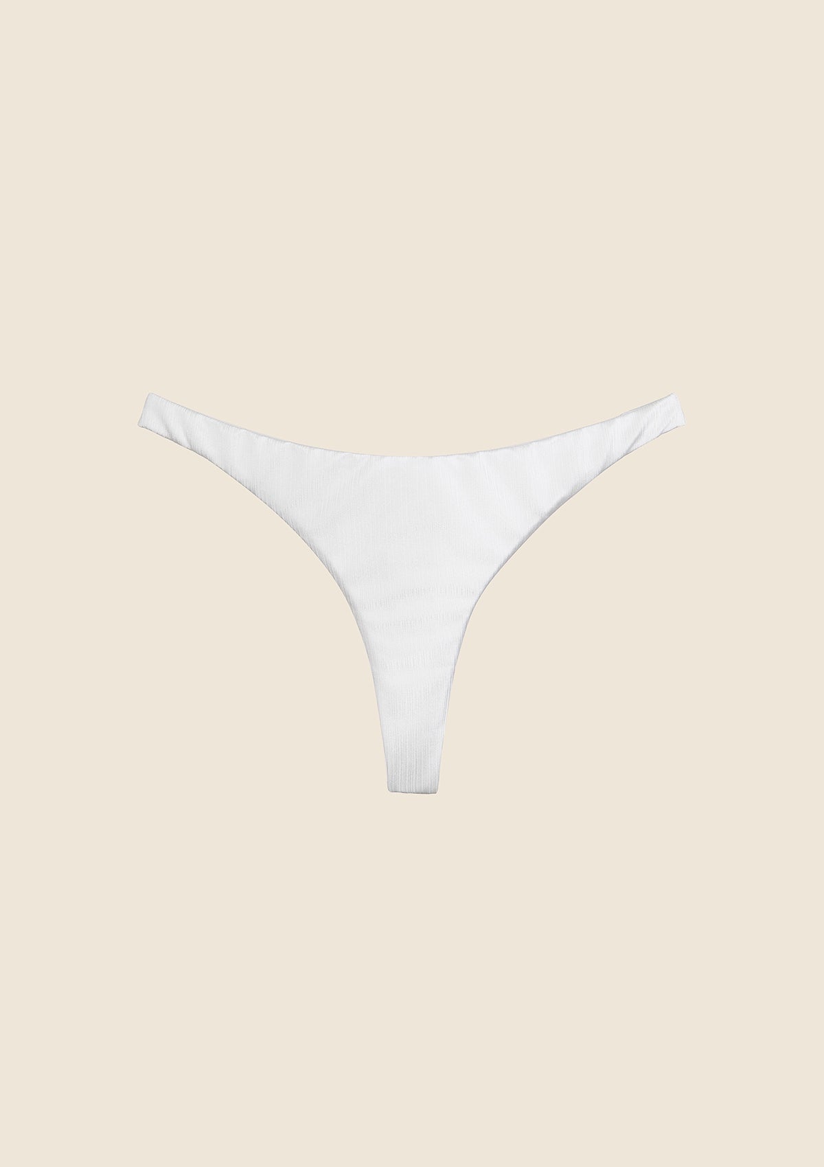 Felina Perizoma Classico Donna – Bianco, Taglia S (Lavaggio A Mano)