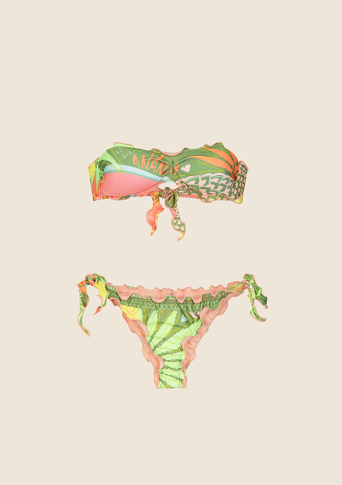 Frau Bikini F**K Band mit Slip Einstellbare Fantasie 2233-X14