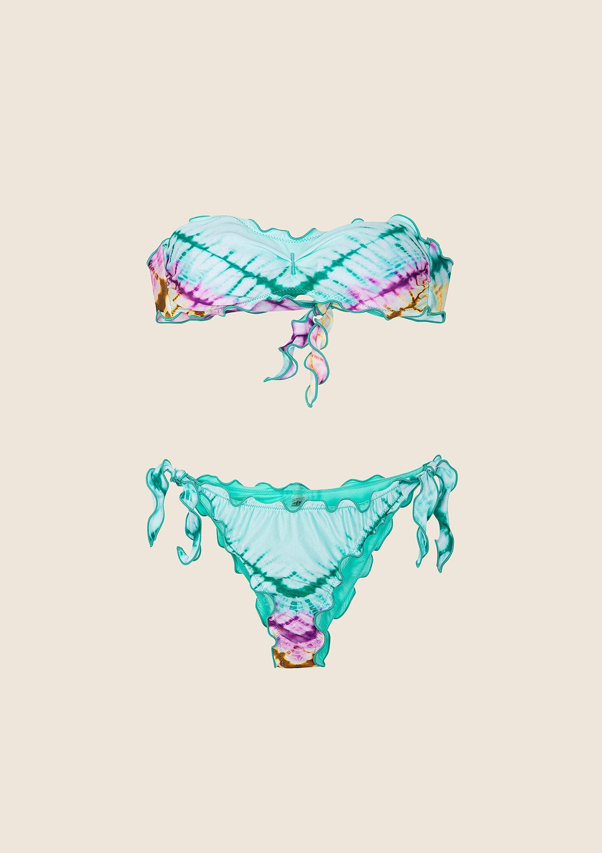 Image of Bikini Donna F**K Fascia con Slip Regolabile Fantasia 2239-X10