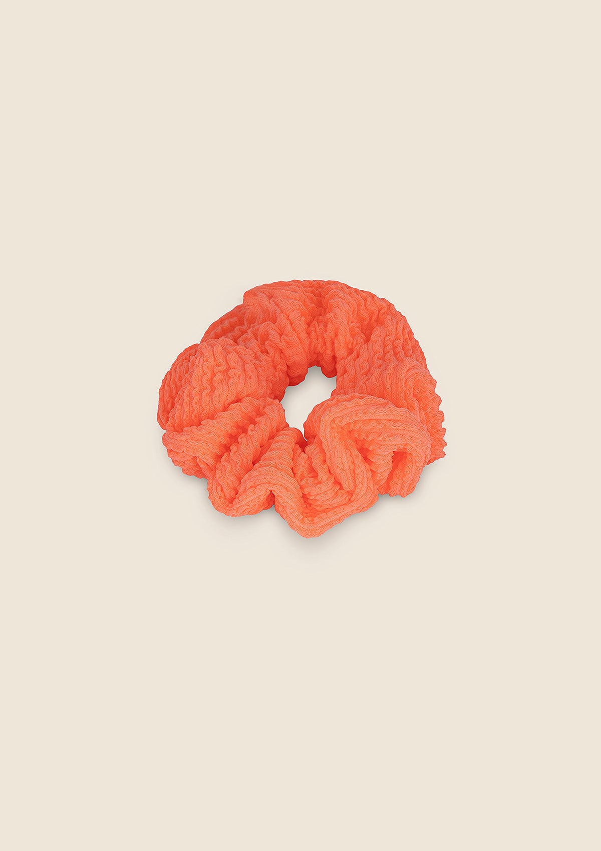 Élastique pour les cheveux des femmes F**K Fluo Coral A004-FC