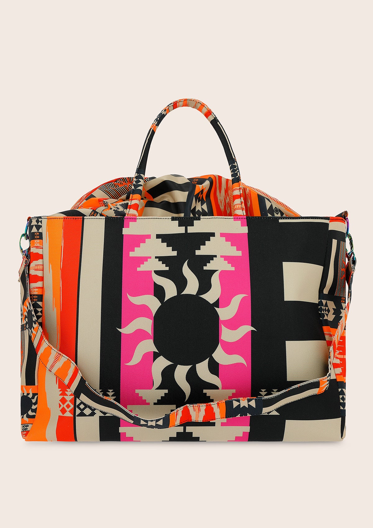 Bolsa de Playa Mujer de lona F**K Fantasía A030-X06