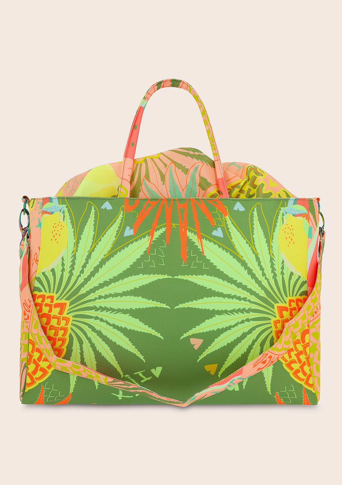 Bolsa de Playa Mujer de lona F**K Fantasía A030-X15