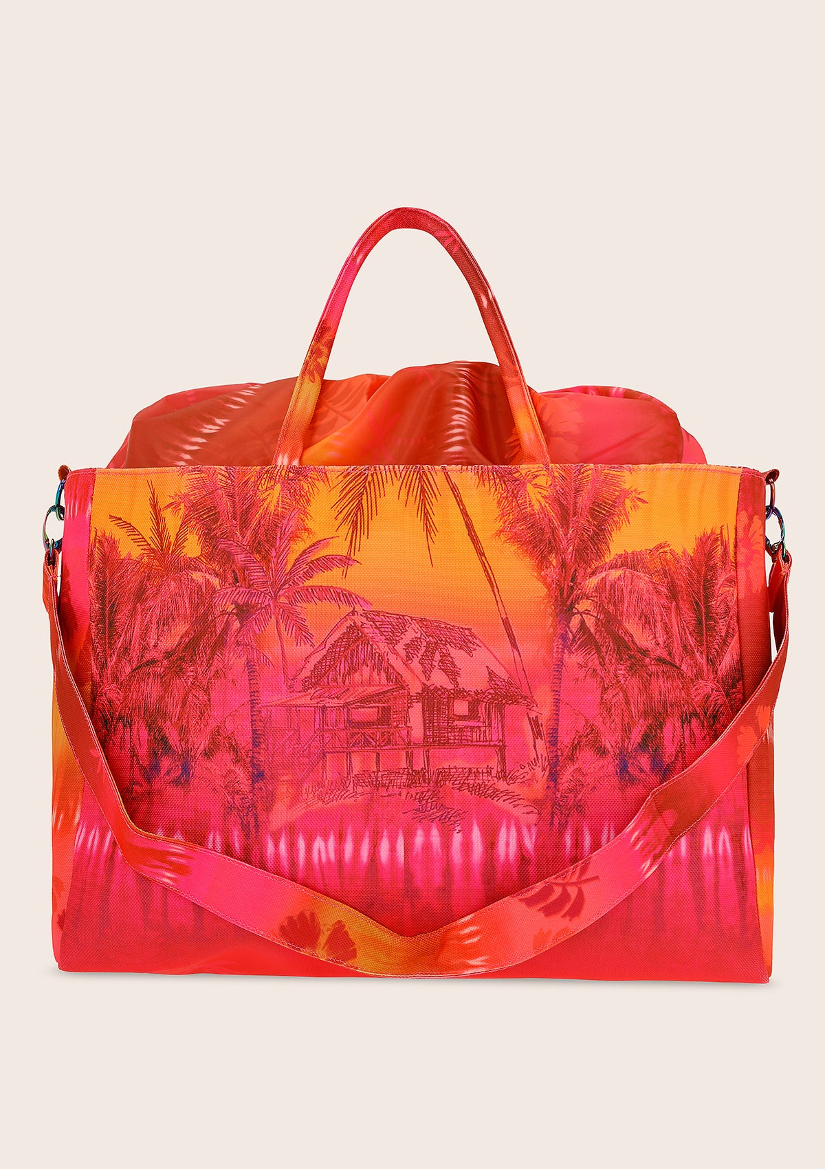 Bolsa de Playa Mujer de lona F**K Fantasía A030-X21