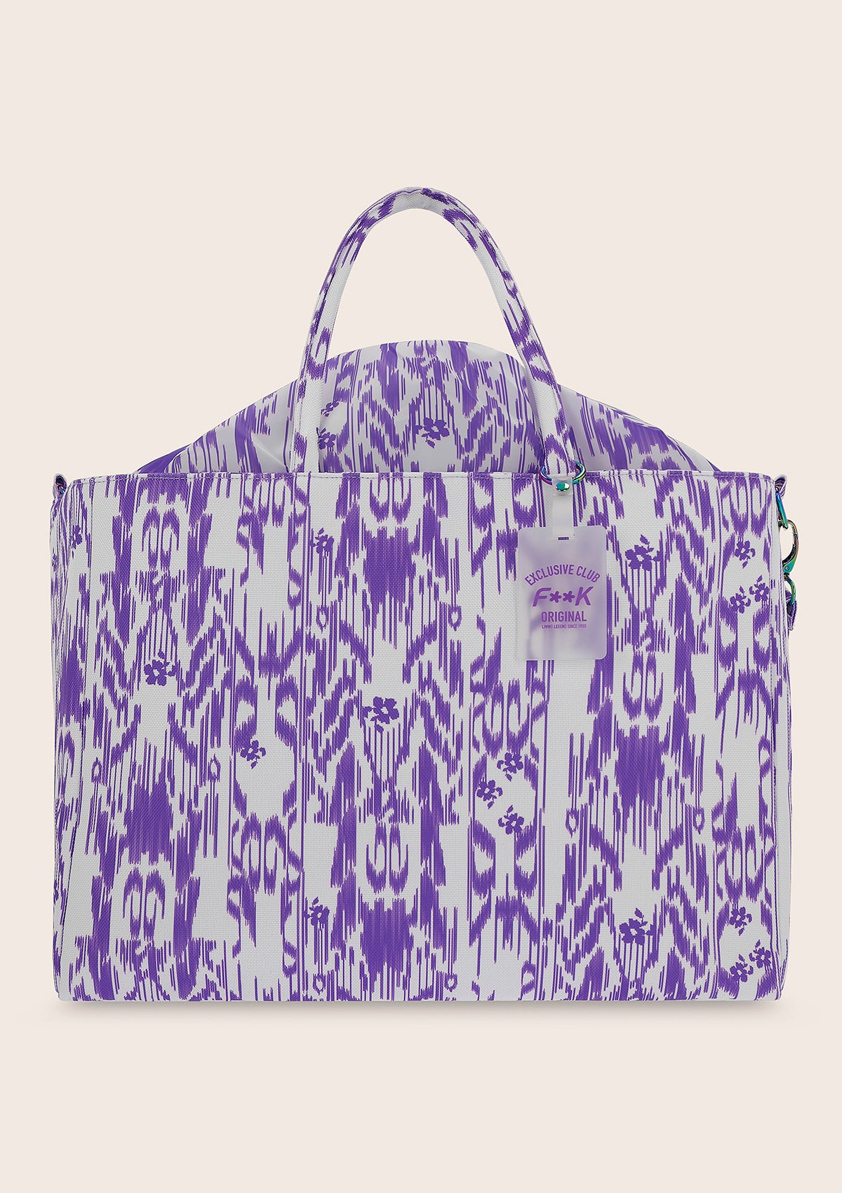 Bolsa de Playa Mujer de lona F**K Fantasía A030-X50