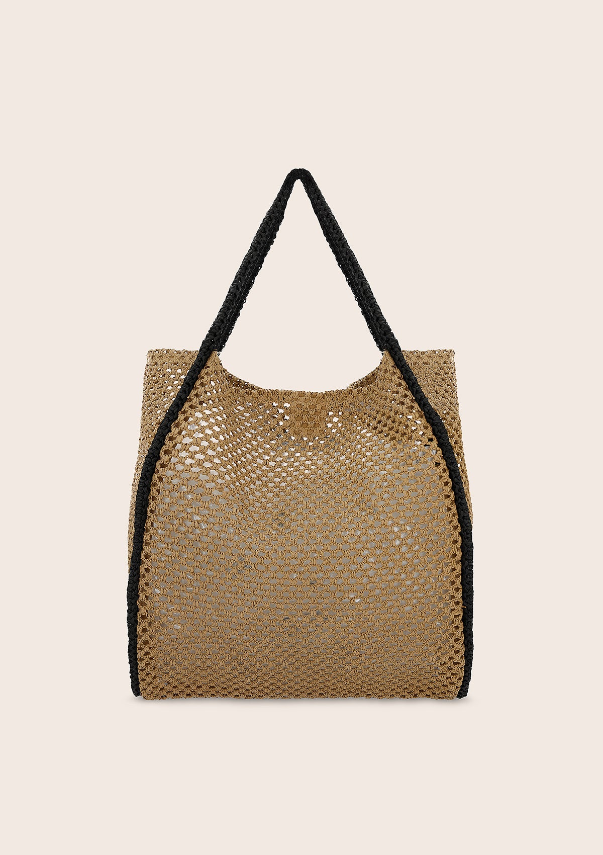 Tote Summer Bag Woman F**K Beige a056-bg