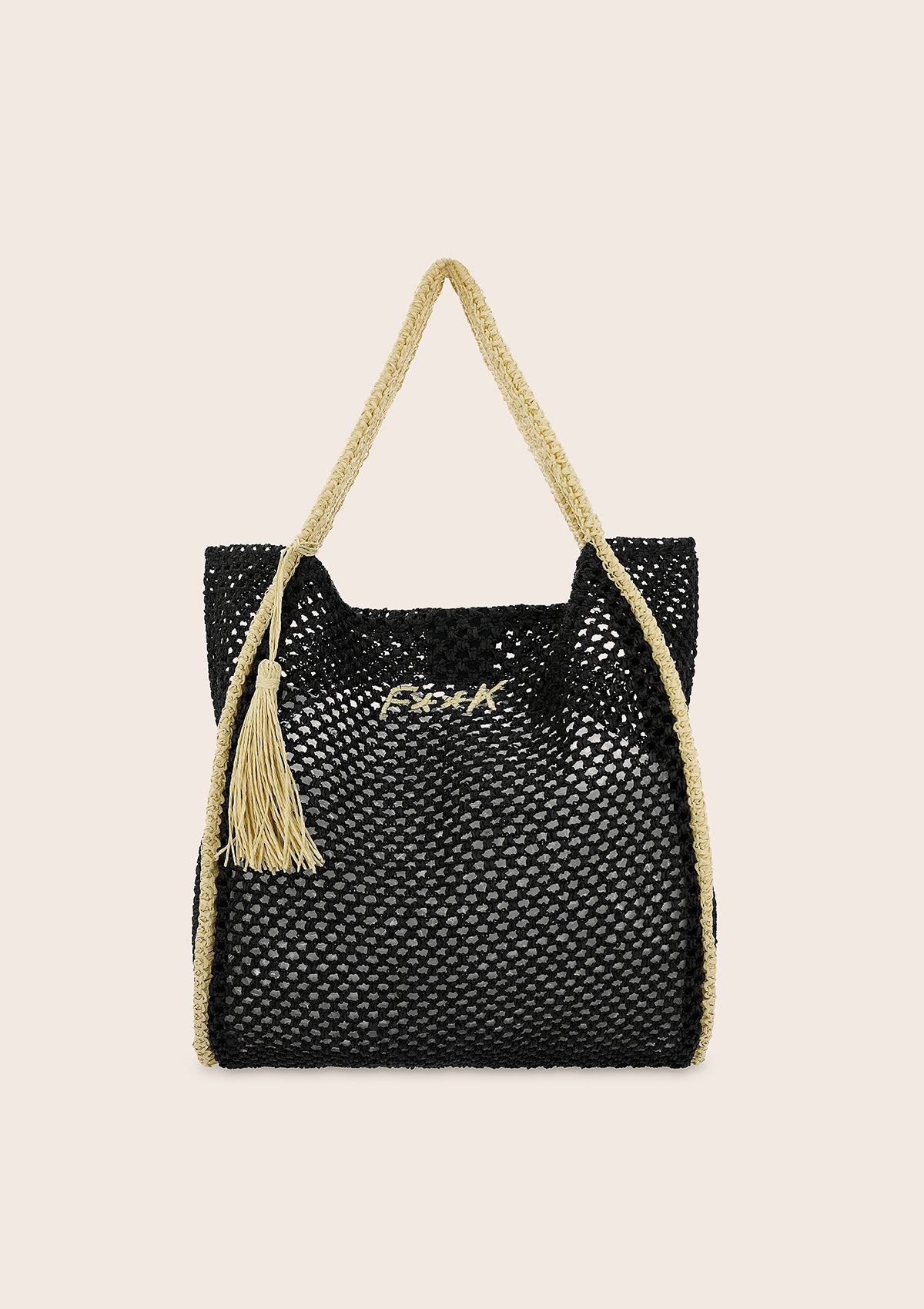 Tote Summer Bag Woman F**K Black A056-BK