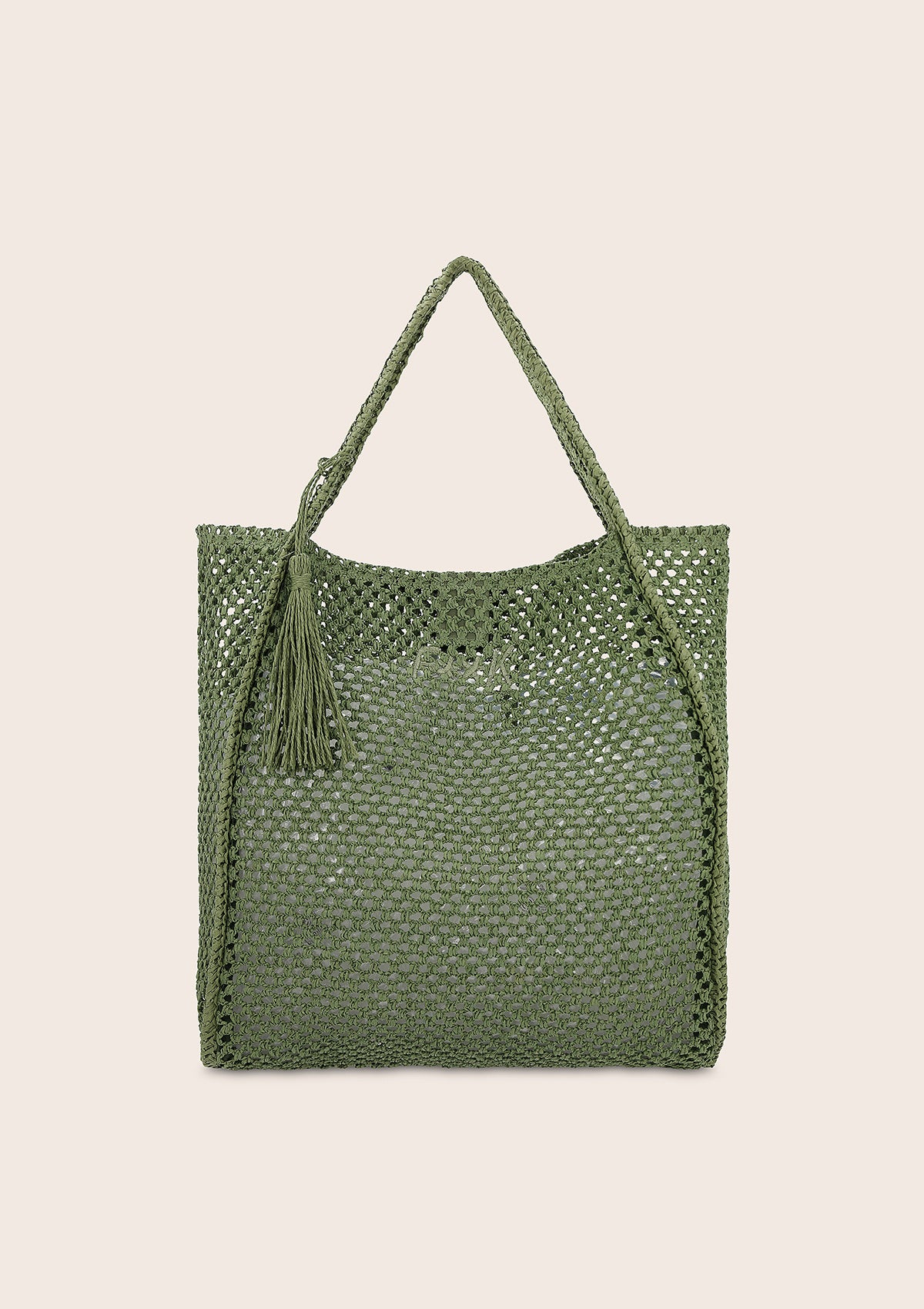 Tote Summer Bag Woman F**K Verde A056-ln