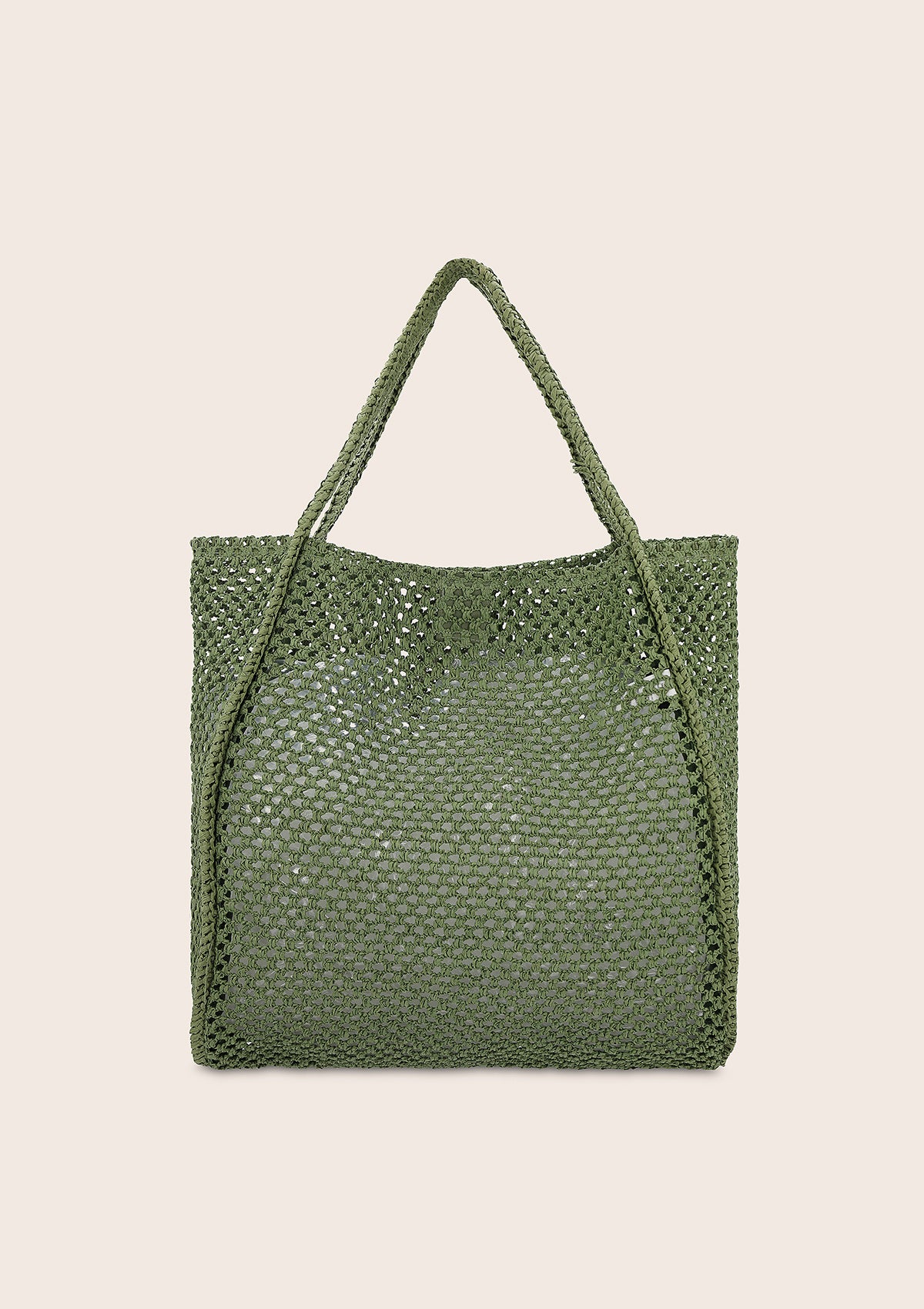 Tote Summer Bag Woman F**K Verde A056-ln