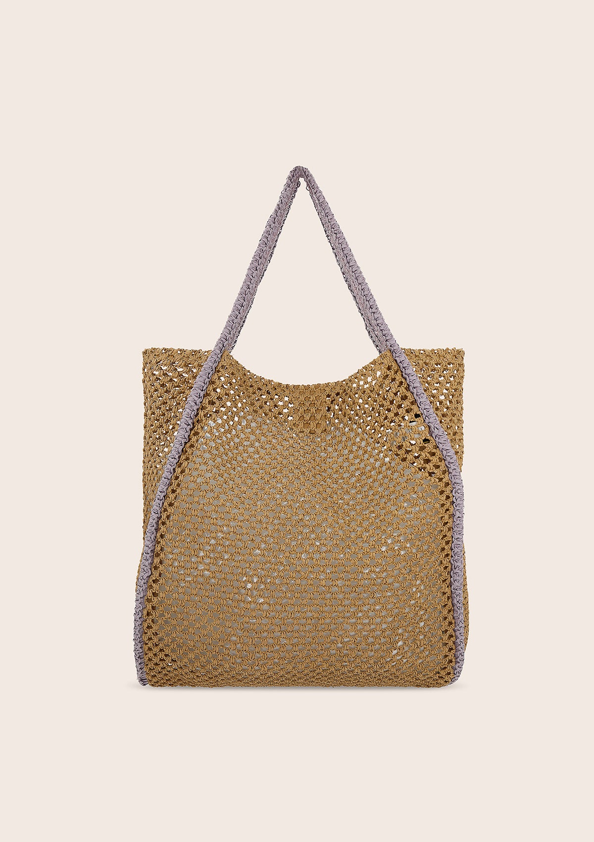Tote Summer Bag Donna F**K Lilla A056-LC