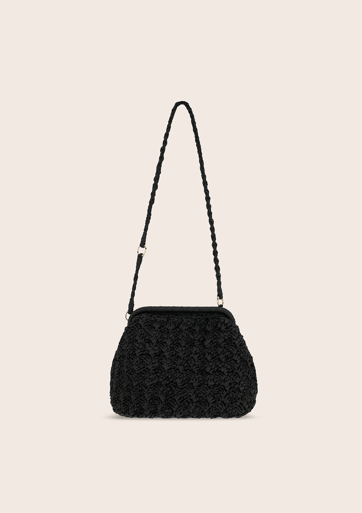 Clutch Bag Frau F**K Schwarz A057-BK