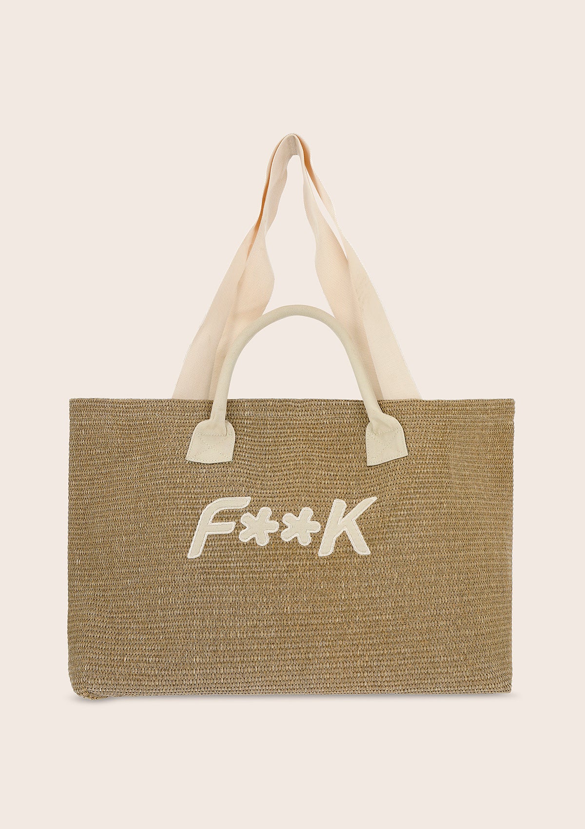 Borsa Mare Donna F**K Beige A060-BG