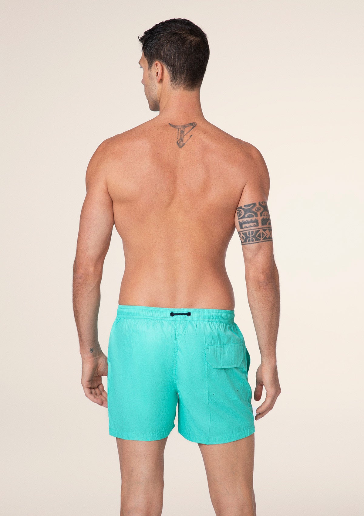 Shorts man F**K Water Green M01Bu02-Aq