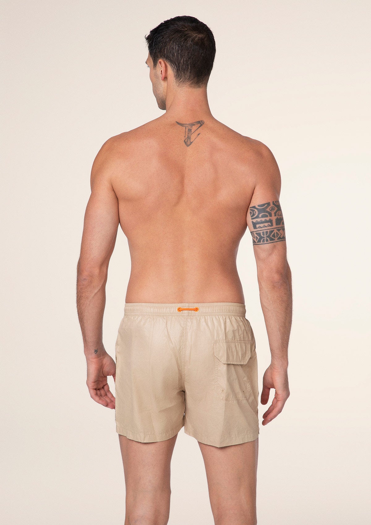 Şort Erkekleri F ** k Beige M01BU02-BG