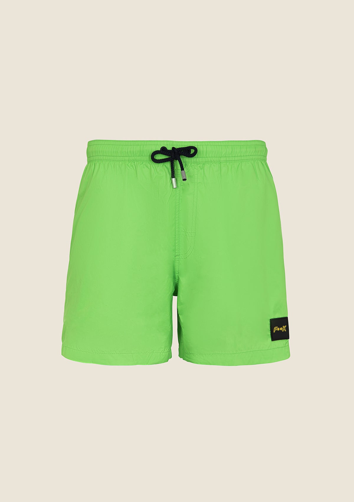 Pantallona të shkurtra burra f ** k fluo jeshile m01bu02-fg