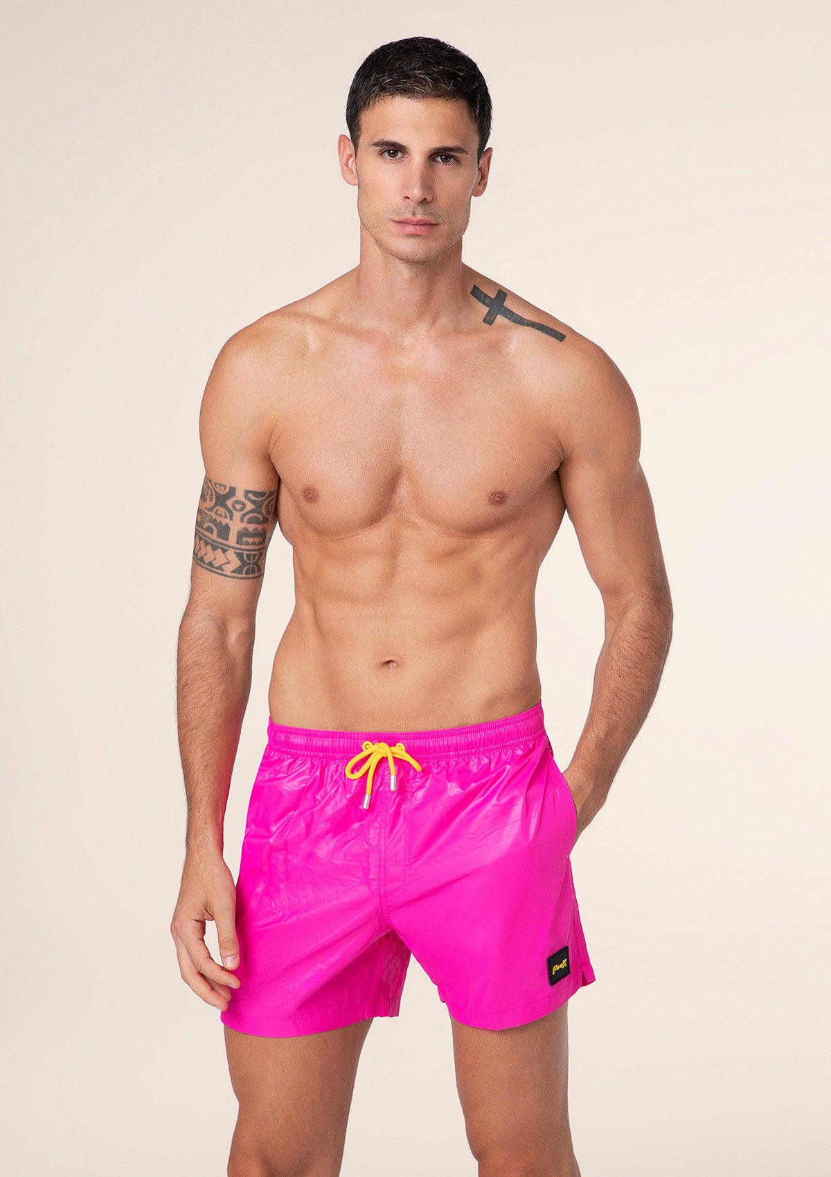 Shorts cara F**K FUCHSIA M01BU02-FX