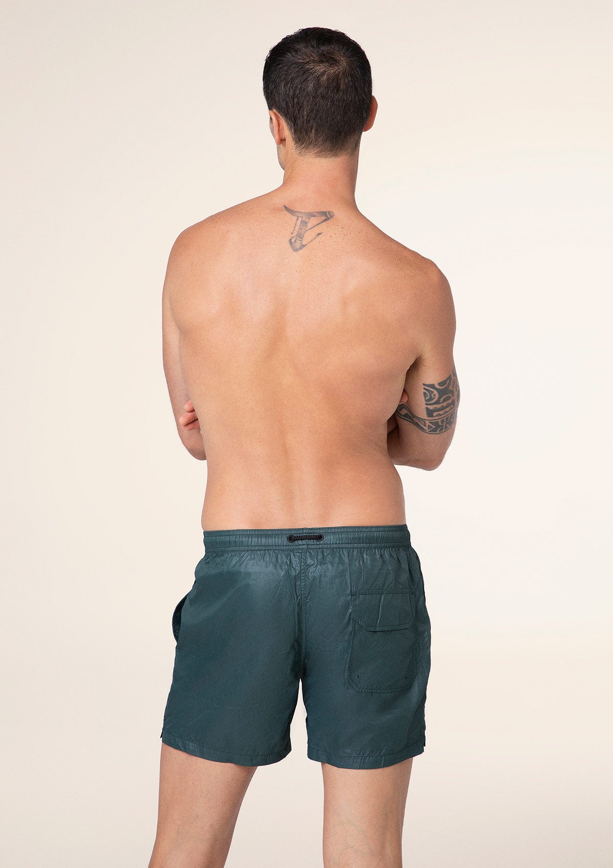 Shorts Uomo F**K Verde M01BU02-VS